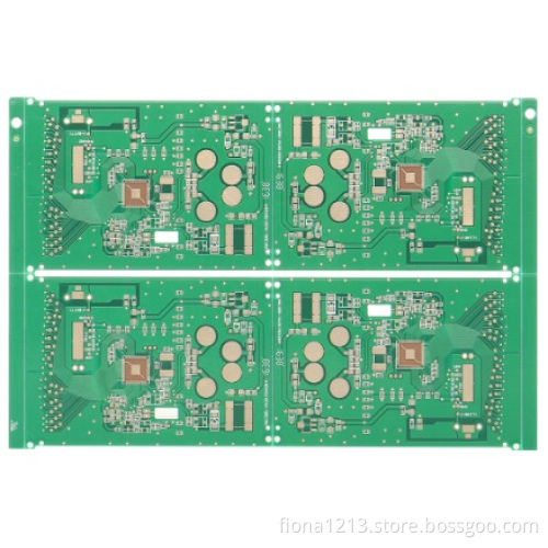4 layers PCB with Bonding IC